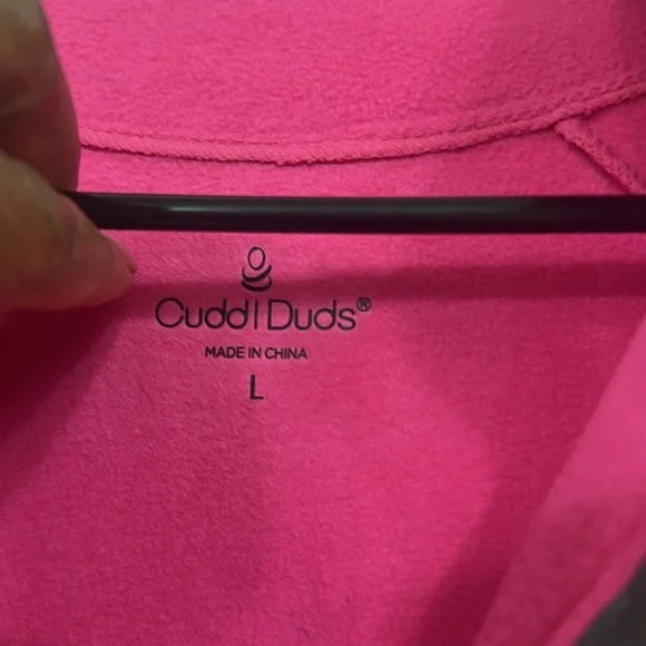 Bright pink jacket with hat - Picture 5 of 8